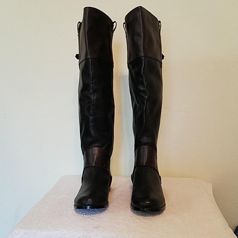 Boots Faux Riding Boot 7.5M - Picture 5 of 8
